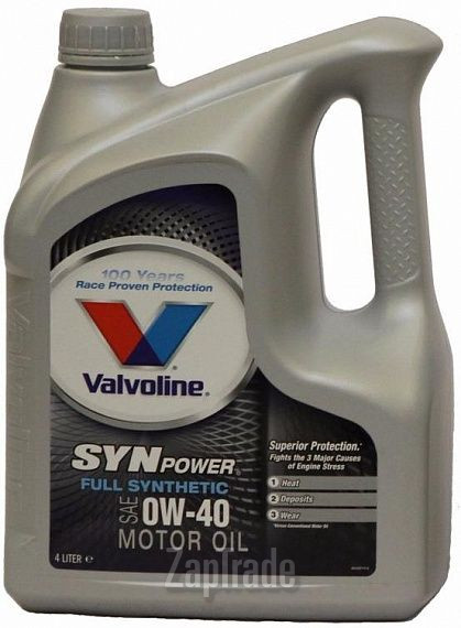 Купить моторное масло Valvoline SynPower, в интернет-магазине в Санкт-Петербурге