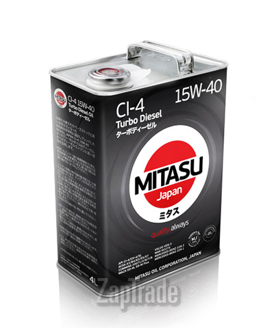 Купить моторное масло Mitasu TURBO DIESEL CI-4 15W40, в интернет-магазине в Санкт-Петербурге