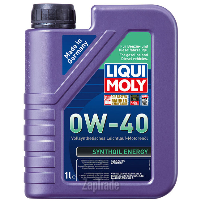Купить моторное масло Liqui moly Synthoil Energy, в интернет-магазине в Санкт-Петербурге