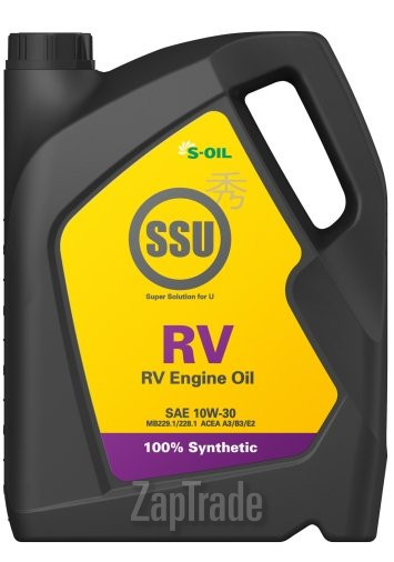 Купить моторное масло S-oil SSU RV, в интернет-магазине в Санкт-Петербурге