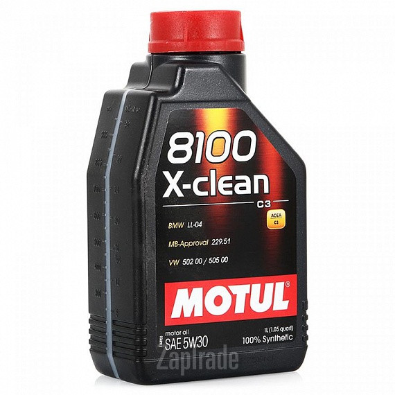 Купить моторное масло Motul 8100 X-clean, в интернет-магазине в Санкт-Петербурге