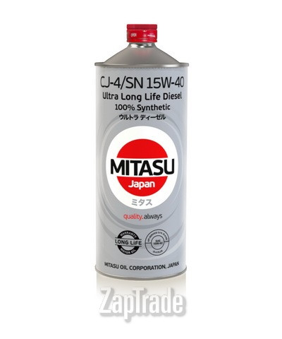 Купить моторное масло Mitasu ULTRA DIESEL CJ-4/SN 15W-40, в интернет-магазине в Санкт-Петербурге