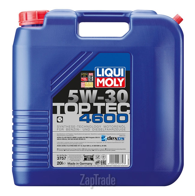 Купить моторное масло Liqui moly Top Tec 4600, в интернет-магазине в Санкт-Петербурге