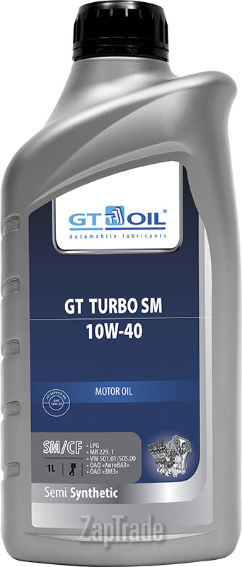 Купить моторное масло Gt oil GT Turbo SM, в интернет-магазине в Санкт-Петербурге
