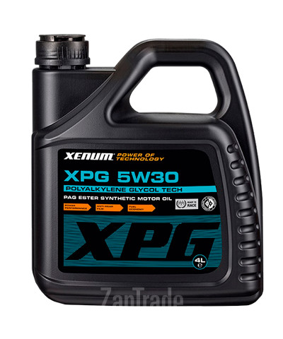 Купить моторное масло Xenum XPG 5W30 полиалкиленгликолевое на эстеровой основе PAG, в интернет-магазине в Санкт-Петербурге