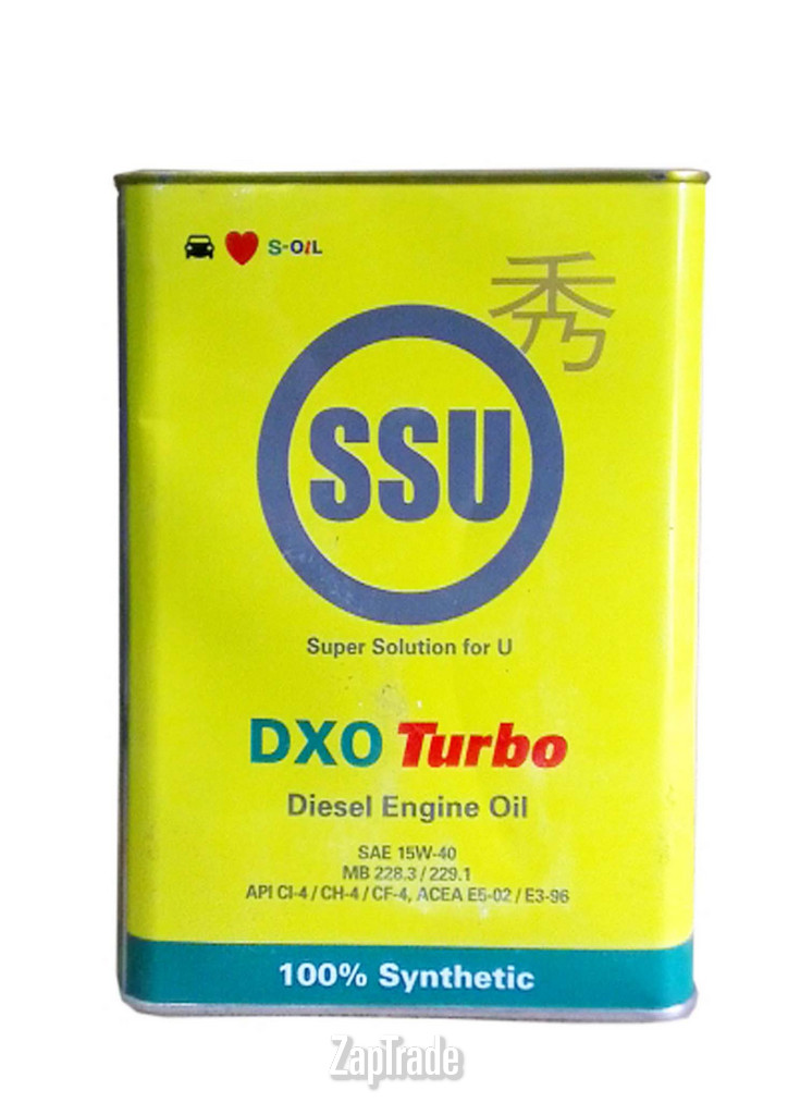 Купить моторное масло S-oil SSU DXO Turbo, в интернет-магазине в Санкт-Петербурге