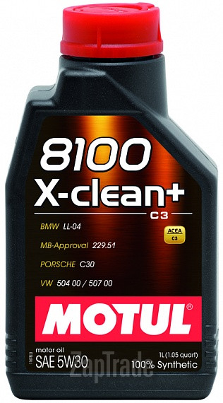 Купить моторное масло Motul 8100 X-clean+, в интернет-магазине в Санкт-Петербурге