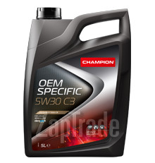 Купить моторное масло Champion oil OEM SPECIFIC 5W30 C3, в интернет-магазине в Санкт-Петербурге