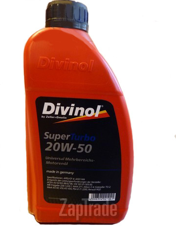 Купить моторное масло Divinol Super Turbo 20W-50, в интернет-магазине в Санкт-Петербурге