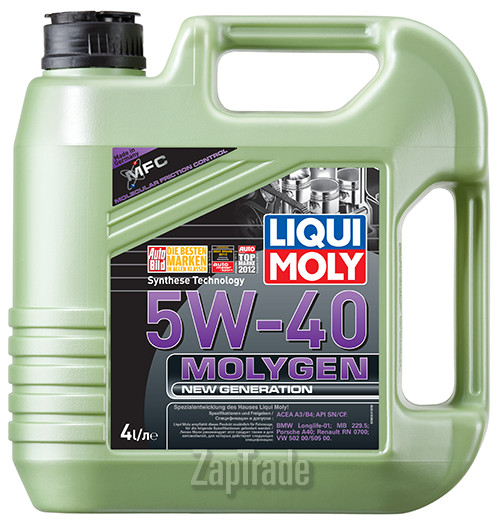 Купить моторное масло Liqui moly Molygen New Generation, в интернет-магазине в Санкт-Петербурге