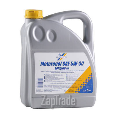 Купить моторное масло Cartechnic Engine oil SAE 5W-30 Longlife III, в интернет-магазине в Санкт-Петербурге