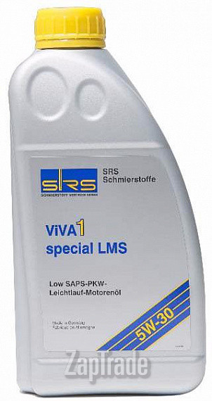 Купить моторное масло Srs VIVA 1 Special LMS 5W-30, в интернет-магазине в Санкт-Петербурге