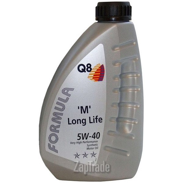 Купить моторное масло Q8 Formula M Long Life SAE 5W-40, в интернет-магазине в Санкт-Петербурге