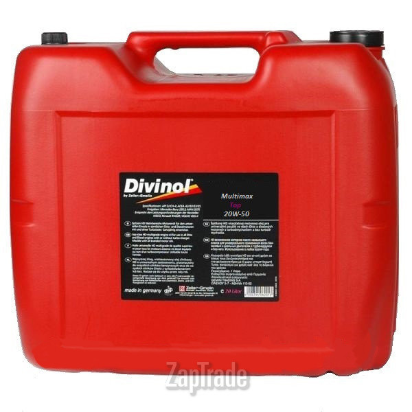 Купить моторное масло Divinol Multimax Top 20W50, в интернет-магазине в Санкт-Петербурге
