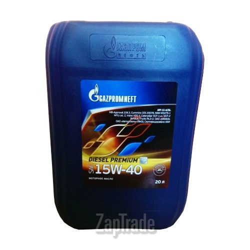 Купить моторное масло Gazpromneft Diesel Premium 15W-40, в интернет-магазине в Санкт-Петербурге