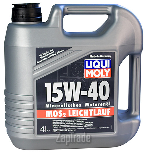 Купить моторное масло Liqui moly MoS2 Leichtlauf, в интернет-магазине в Санкт-Петербурге