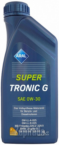 Купить моторное масло Aral SuperTronic G, в интернет-магазине в Санкт-Петербурге