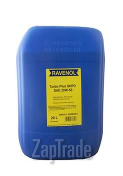 Купить моторное масло Ravenol Turbo-Plus SHPD, в интернет-магазине в Санкт-Петербурге