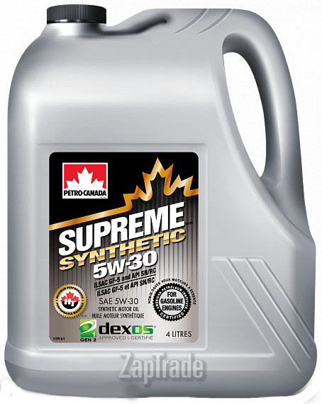 Купить моторное масло Petro-canada Supreme Synthetic, в интернет-магазине в Санкт-Петербурге
