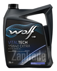 Купить моторное масло Wolf VITALTECH 15W40 EXTRA, в интернет-магазине в Санкт-Петербурге