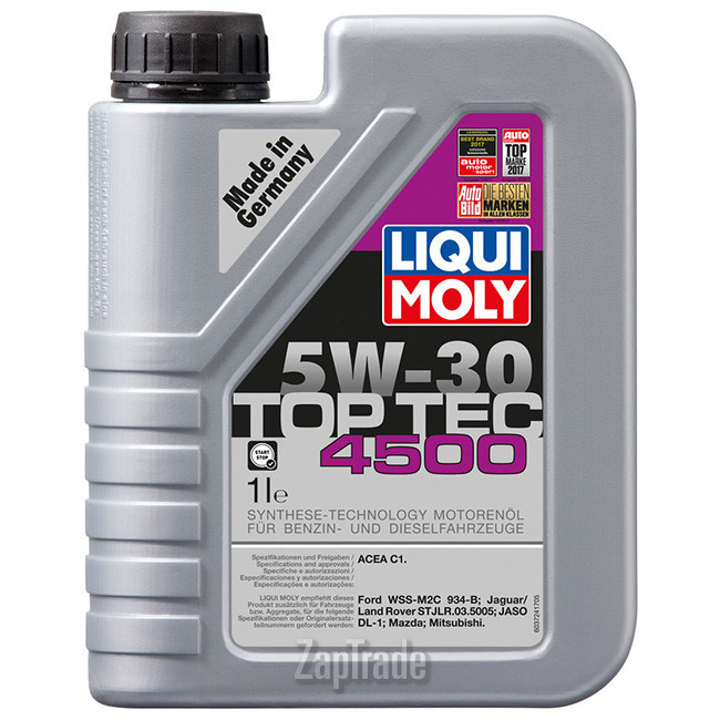 Купить моторное масло Liqui moly Top Tec 4500, в интернет-магазине в Санкт-Петербурге