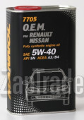 Купить моторное масло Mannol 7705 O.E.M. for Renault Nissan, в интернет-магазине в Санкт-Петербурге