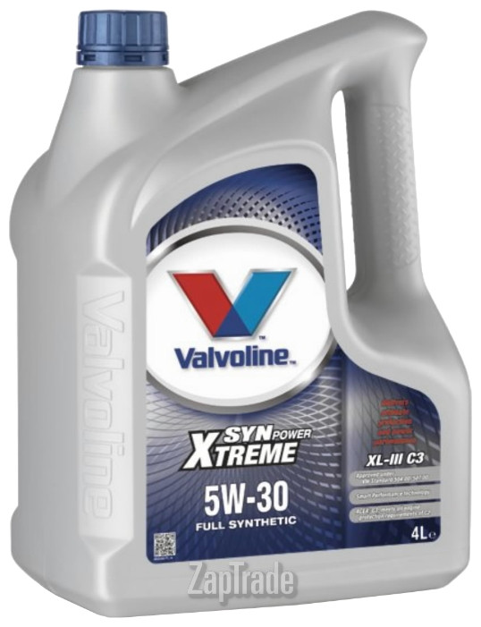 Купить моторное масло Valvoline SYNPOWER XTREME XL-III C3 SAE 5W-30, 4л, в интернет-магазине в Санкт-Петербурге