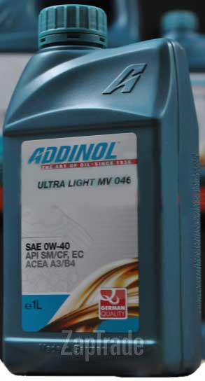 Купить моторное масло Addinol Ultra Light MV 046, в интернет-магазине в Санкт-Петербурге