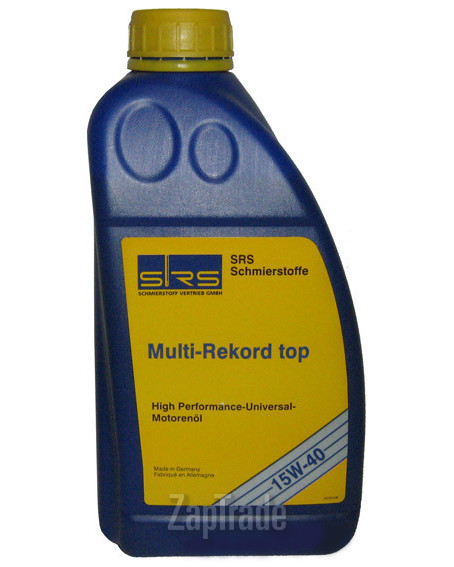 Купить моторное масло Srs Multi-Rekord top 15W-40, в интернет-магазине в Санкт-Петербурге