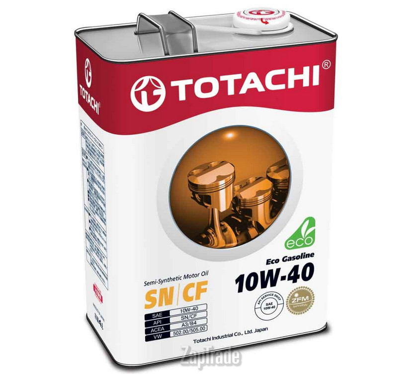 Купить моторное масло Totachi Eco Gasoline Semi-Synthetic SN/CF, в интернет-магазине в Санкт-Петербурге