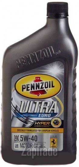 Купить моторное масло Pennzoil Ultra Euro, в интернет-магазине в Санкт-Петербурге