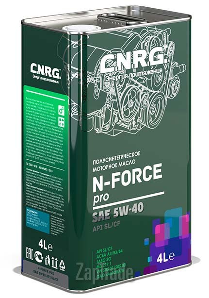 Купить моторное масло C.n.r.g. N-Force Pro, в интернет-магазине в Санкт-Петербурге