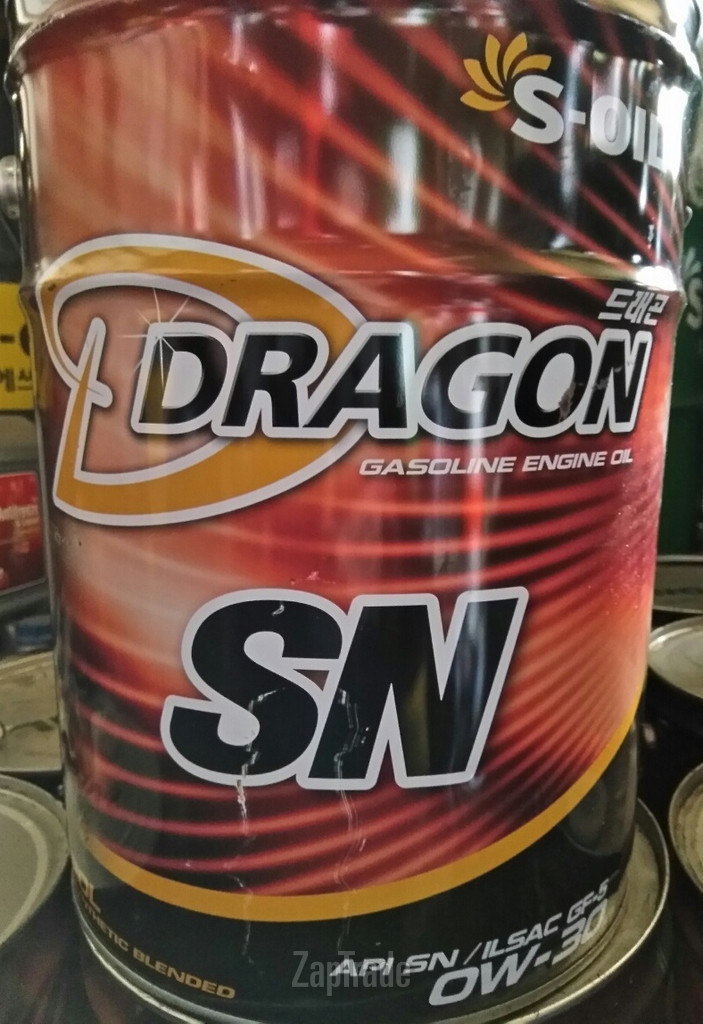 Купить моторное масло S-oil DRAGON SN, в интернет-магазине в Санкт-Петербурге