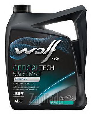 Купить моторное масло Wolf OFFICIALTECH 5W30 MS-F, в интернет-магазине в Санкт-Петербурге