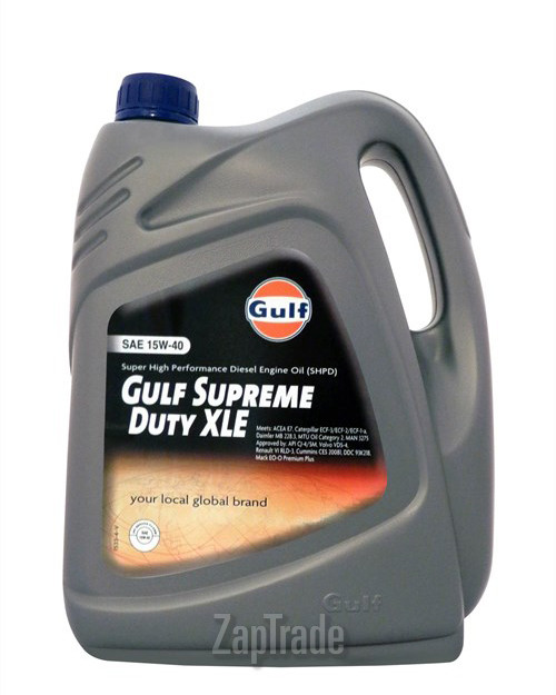 Купить моторное масло Gulf Supreme Duty XLE, в интернет-магазине в Санкт-Петербурге