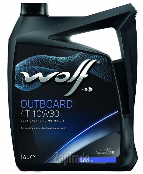 Купить моторное масло Wolf OUTBOARD 4T 10W30, в интернет-магазине в Санкт-Петербурге