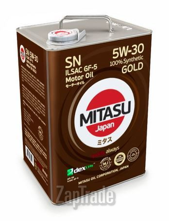 Купить моторное масло Mitasu GOLD 5W-30, в интернет-магазине в Санкт-Петербурге
