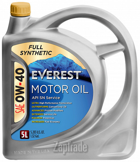 Купить моторное масло Everest Full Synthetic, в интернет-магазине в Санкт-Петербурге