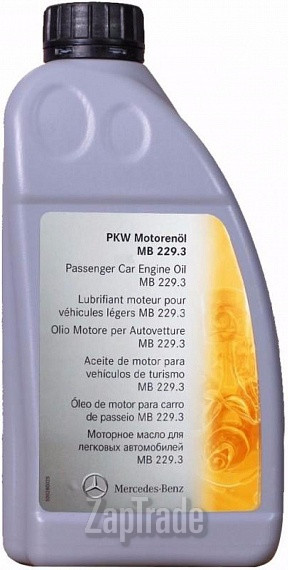 Купить моторное масло Mercedes-benz PKW Motorenol, в интернет-магазине в Санкт-Петербурге