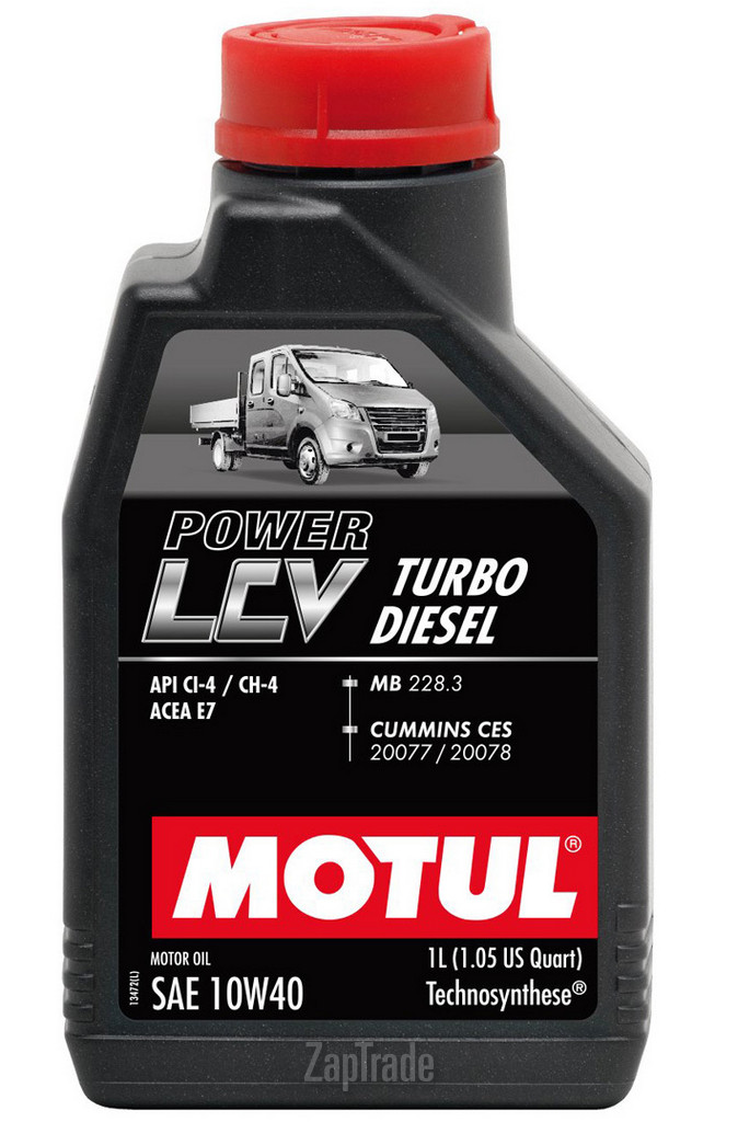 Купить моторное масло Motul POWER LCV TURBO DIESEL 10W-40, в интернет-магазине в Санкт-Петербурге