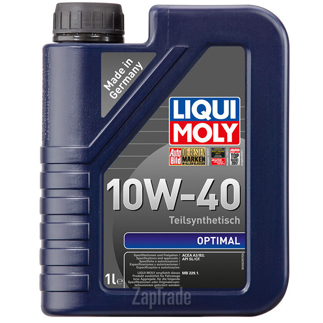 Купить моторное масло Liqui moly Optimal, в интернет-магазине в Санкт-Петербурге