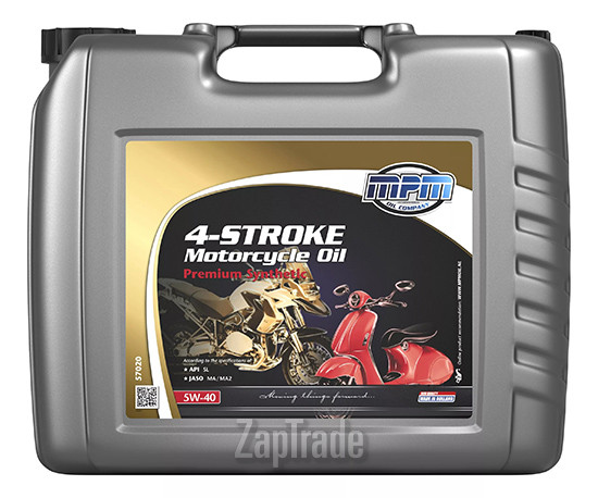Купить моторное масло Mpm oil 4-Stroke Motorcycle Oil Premium Synthetic, в интернет-магазине в Санкт-Петербурге