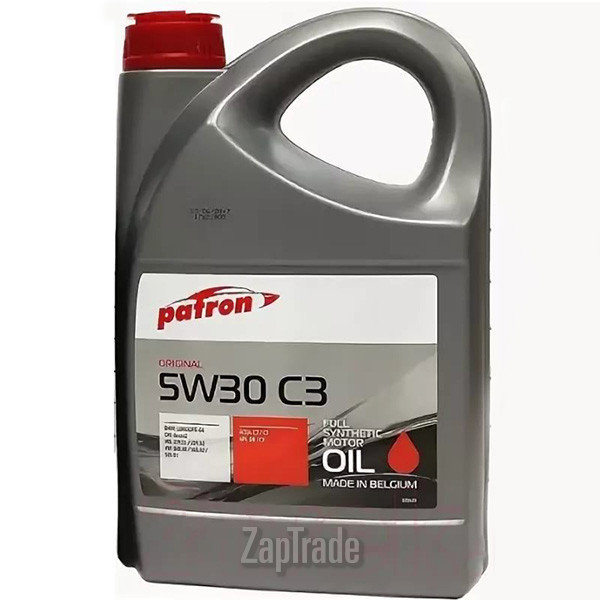 Купить моторное масло Patron ORIGINAL C3 5W-30, в интернет-магазине в Санкт-Петербурге