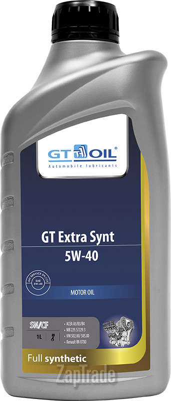 Купить моторное масло Gt oil GT Extra Synt, в интернет-магазине в Санкт-Петербурге