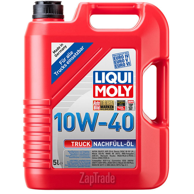Купить моторное масло Liqui moly Truck Nachfull-Oil, в интернет-магазине в Санкт-Петербурге