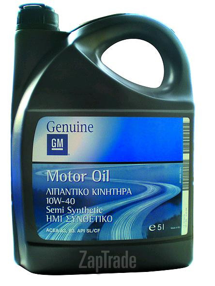 Купить моторное масло General motors Semi Synthetic, в интернет-магазине в Санкт-Петербурге