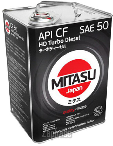 Купить моторное масло Mitasu HD TURBO DIESEL CF 50, в интернет-магазине в Санкт-Петербурге