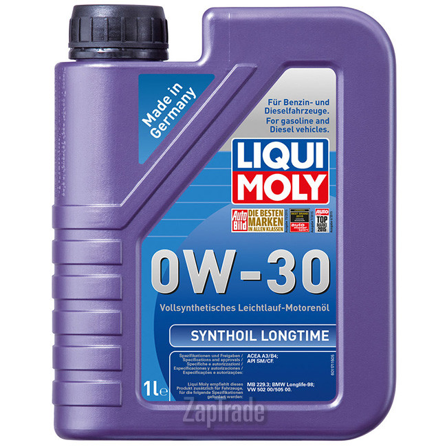 Купить моторное масло Liqui moly Synthoil Longtime, в интернет-магазине в Санкт-Петербурге
