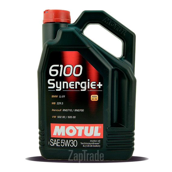 Купить моторное масло Motul 6100 Synergie+ 5w30, в интернет-магазине в Санкт-Петербурге