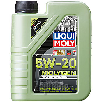 Купить моторное масло Liqui moly НС-синтетическое моторное масло Molygen New Generation 5W-20, в интернет-магазине в Санкт-Петербурге